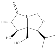 (3R,4S,5R,6S)-1-AZA-4-HYDROXY-5-HYDROXYMETHYL-6-ISOPROPYL-3-METHYL-7-OXABICYCL[3.3.0]OCTAN-2-ONE